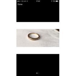 9ct diamond ring H Samuel