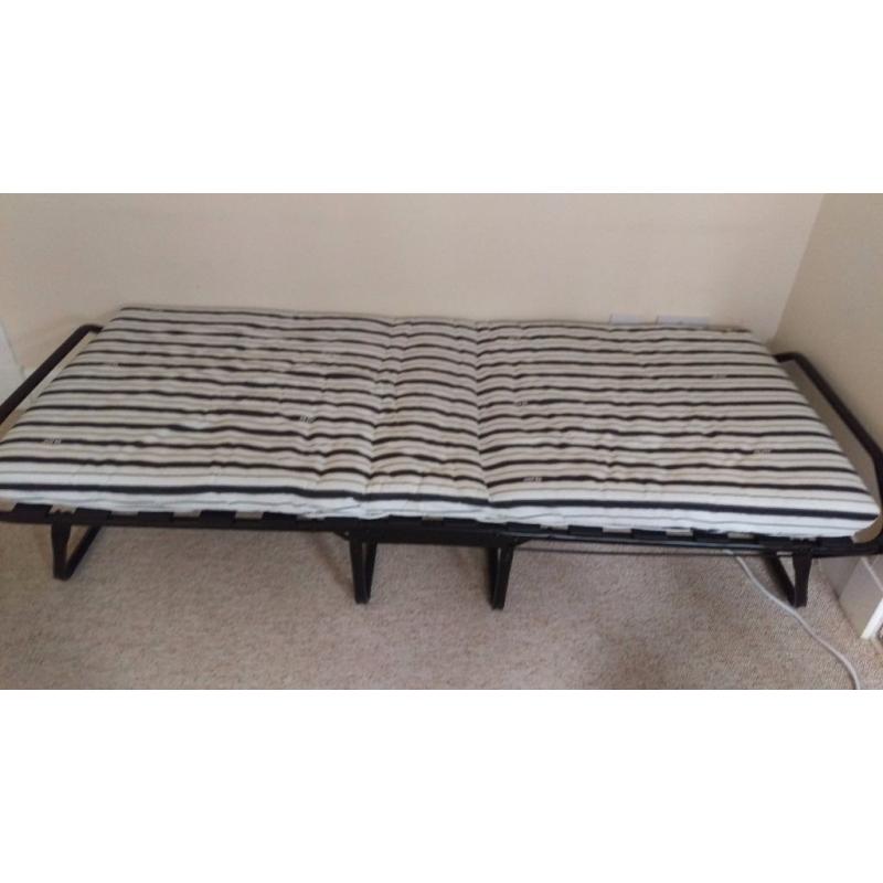 JayBe Single Folding Guest Bed with Mattress