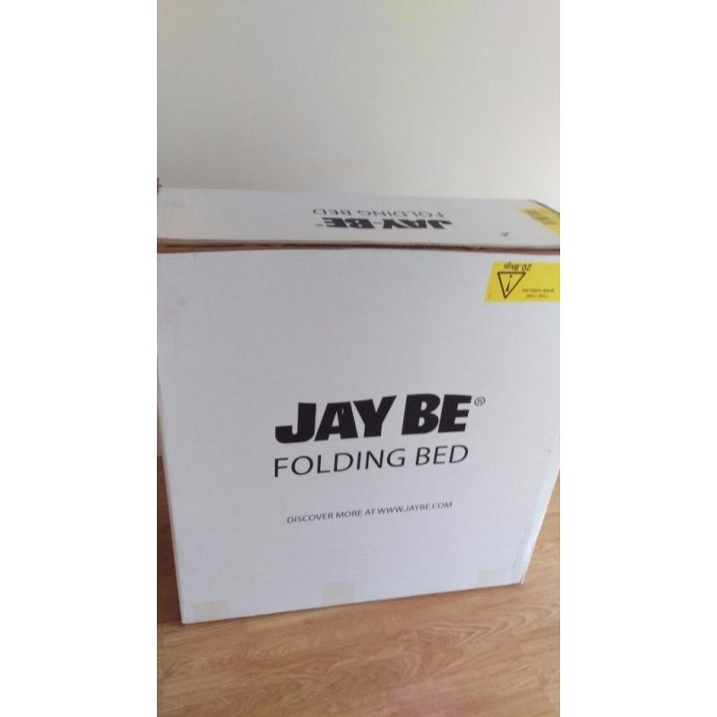 JayBe Single Folding Guest Bed with Mattress