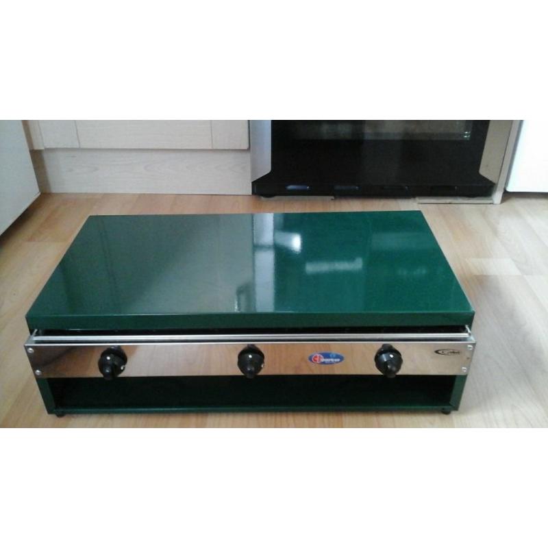 Gelert Gas Camping Double Burner Cooker Stove Grill