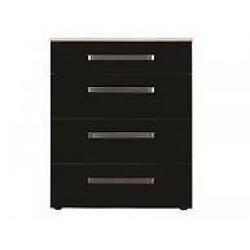 2 bedside tables, 1 X 3 drawer chest 1x 4 drawer chest