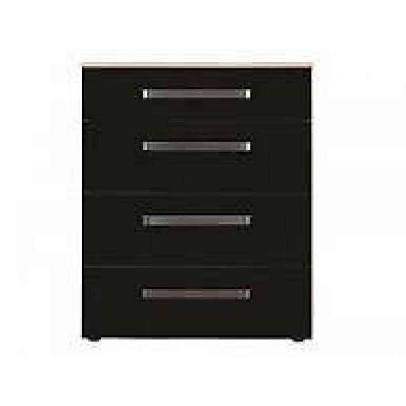 2 bedside tables, 1 X 3 drawer chest 1x 4 drawer chest