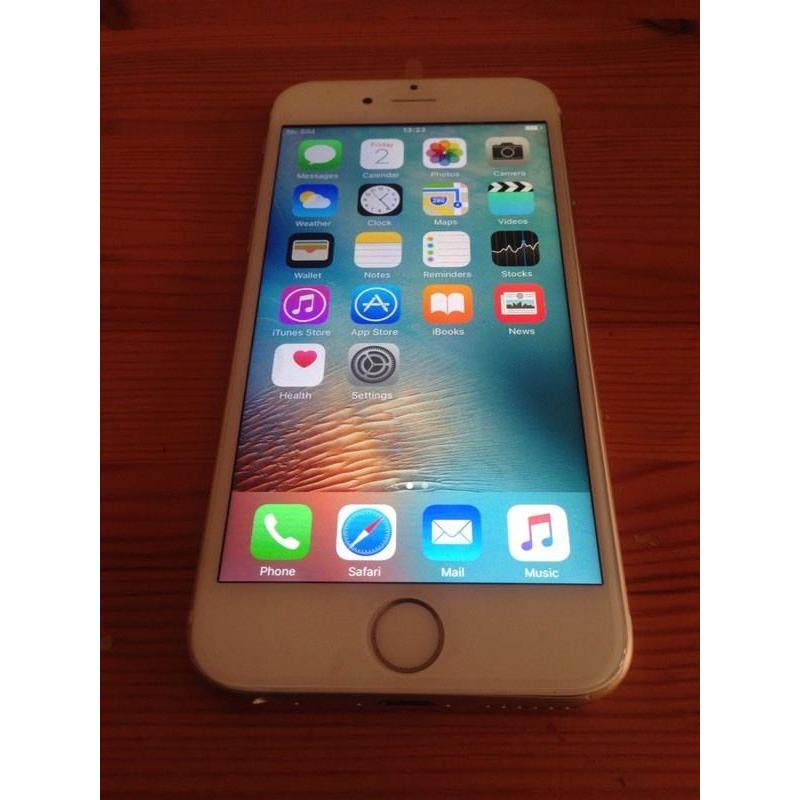 White/gold iPhone 6 (EE,free delivery, more phones available)