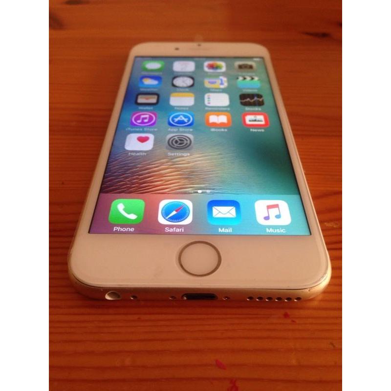 White/gold iPhone 6 (EE,free delivery, more phones available)