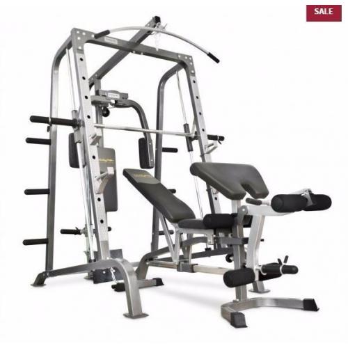 Bodymax CF380 Smith Machine (incl. 195kg weights, dumbbells & accessories)