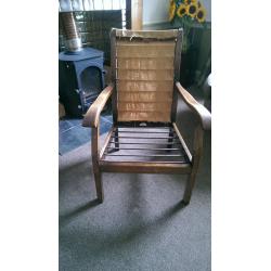 Spring chair frame - upholstery project