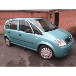 2005 Vauxhall Meriva 1.6 Life Full Years MOT Clean Car Only 46,200 Miles Cheap Car