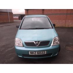 2005 Vauxhall Meriva 1.6 Life Full Years MOT Clean Car Only 46,200 Miles Cheap Car