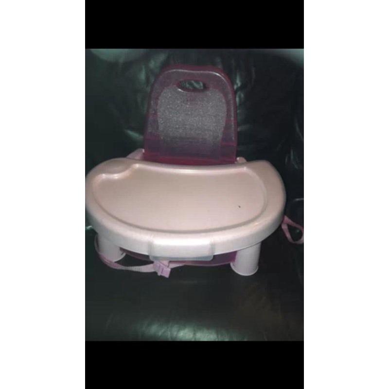 Girls babies kids booster seat for eating pink
