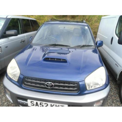 2002 TOYOTA RAV 4 2.0 D 4D GX