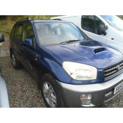 2002 TOYOTA RAV 4 2.0 D 4D GX