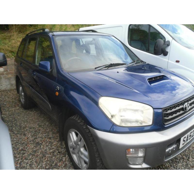 2002 TOYOTA RAV 4 2.0 D 4D GX