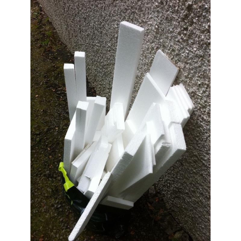 Polystyrene sheets and blocks