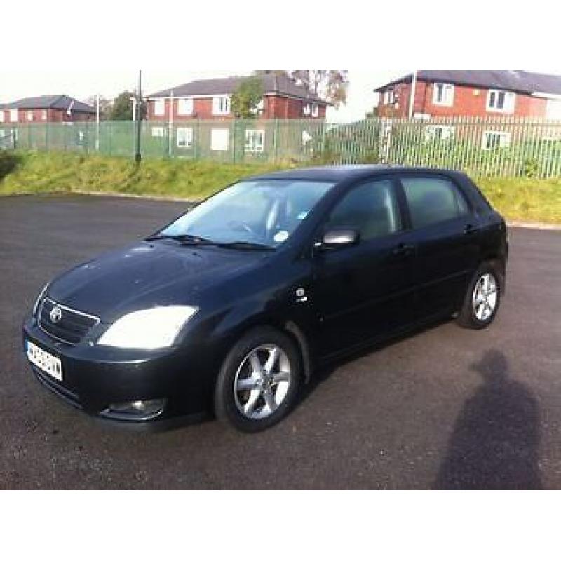 2003 Petrol Toyota Corolla 1.4 VVTI MODEL PETROL , LOW INSURANCE , ECONOMICAL 128.000 FULL MOT