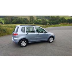 MAZDA 2 FIVE DOOR 2004/54. 96,000 MILES, WITH SERVICE HISTORY. MOT UNTIL SEPT 2017.