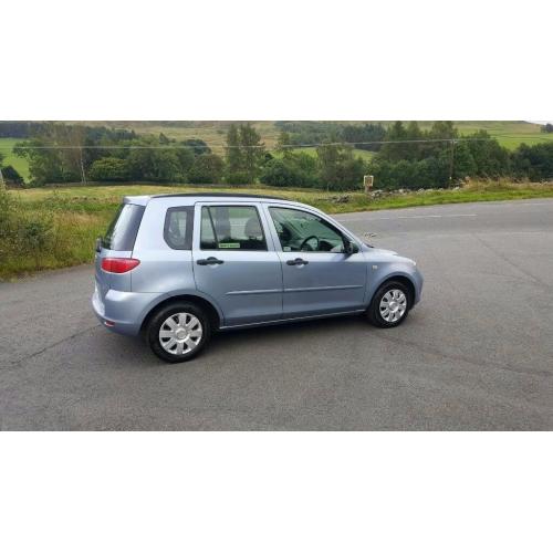 MAZDA 2 FIVE DOOR 2004/54. 96,000 MILES, WITH SERVICE HISTORY. MOT UNTIL SEPT 2017.