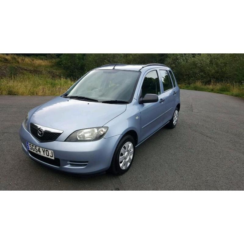 MAZDA 2 FIVE DOOR 2004/54. 96,000 MILES, WITH SERVICE HISTORY. MOT UNTIL SEPT 2017.