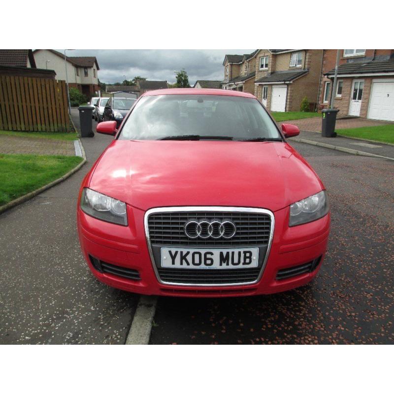 06 REG AUDI A3 SE 1.9 TDI DIESEL 11 MONTHS MOT SERVICE HISTORY IMMACULATE ASTRA FOCUS MONDEO VECTRA