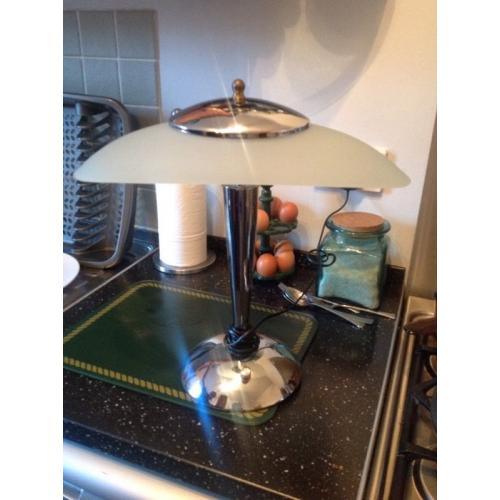 Lamp with dimmer switch