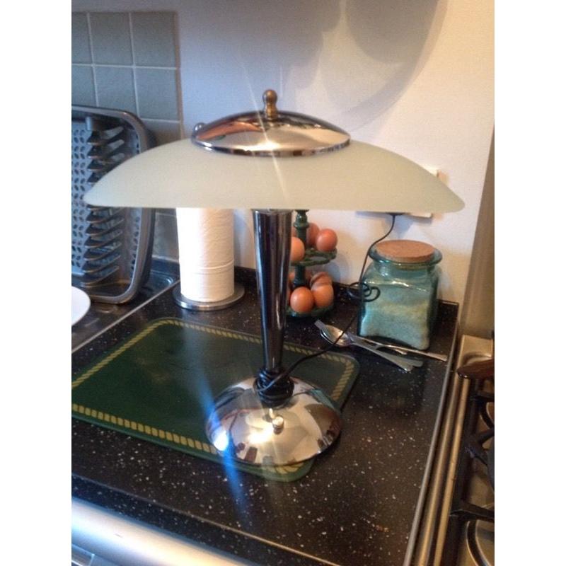 Lamp with dimmer switch