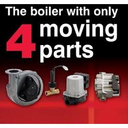 New intergas rapid 25he combination combi boiler with flue & clock free delivery & FREE FITTING