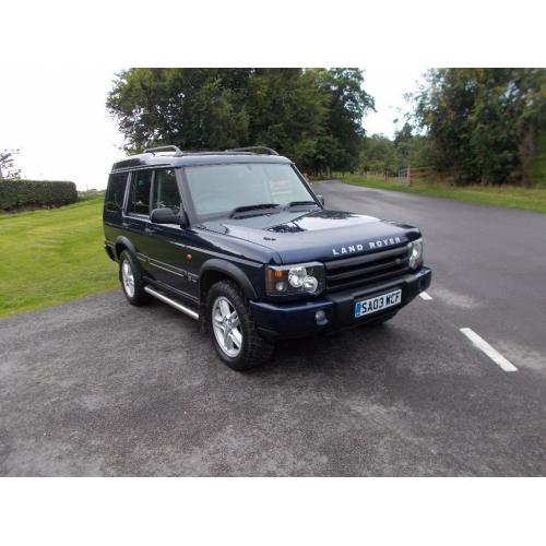 2003 03 LANDROVER DISCOVERY V8 ES AUTO 7 SEATER MOT SEPTEMBER 2017