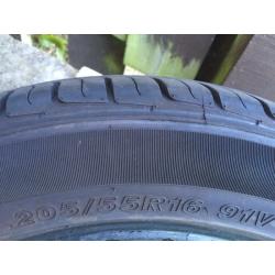 4 x Tyres Goodride 205/55R16