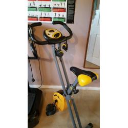 Gold gym exercise bike