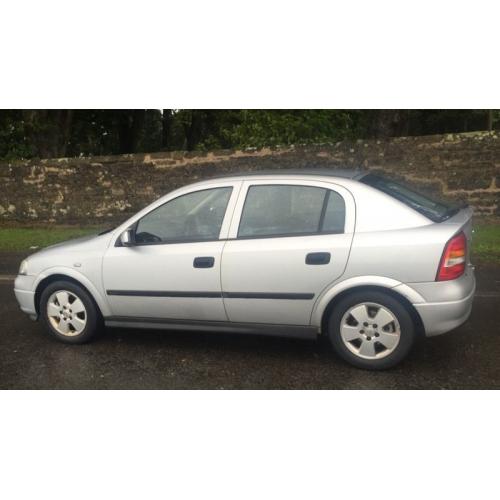 DIESEL VAUXHALL ASTRA 2.0L DTI (2003) year mot 5 door