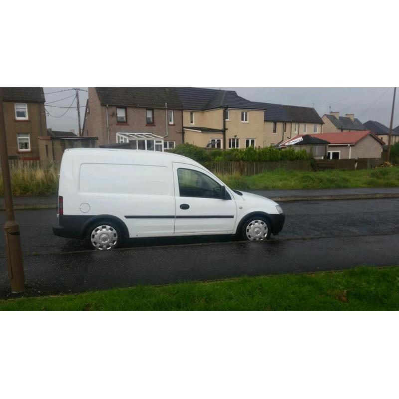 08 / reg vauxhall combo 1.7 cdti van years mot similar to partner berlingo caddy connect