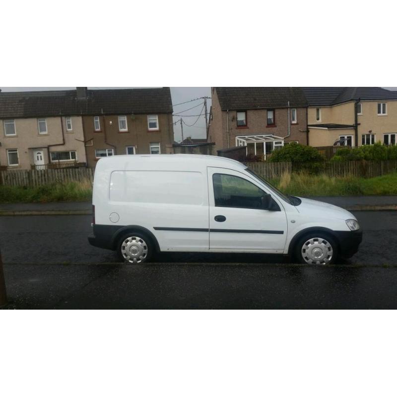 08 / reg vauxhall combo 1.7 cdti van years mot similar to partner berlingo caddy connect