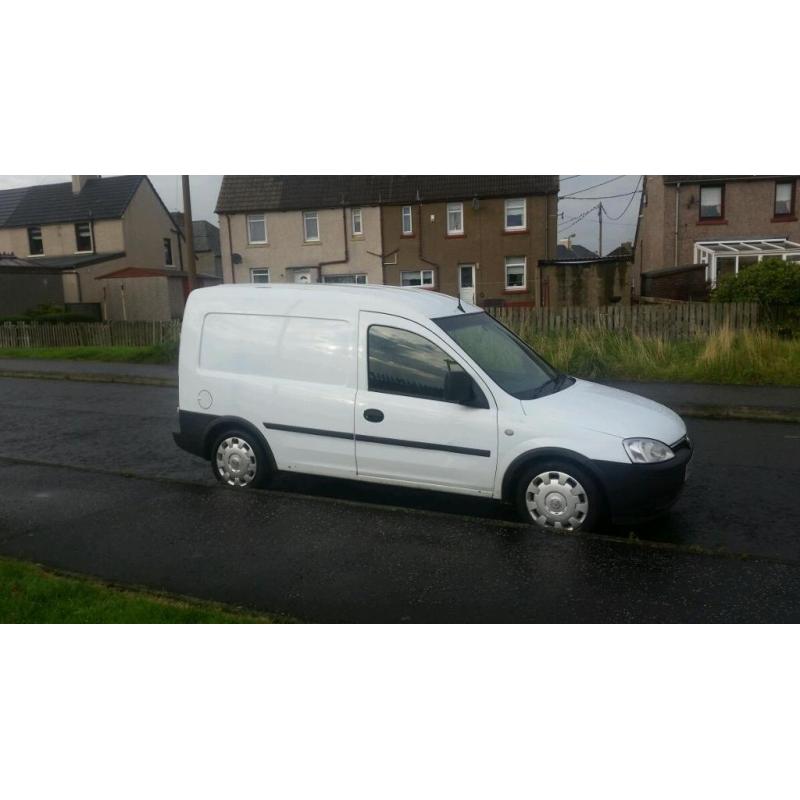 08 / reg vauxhall combo 1.7 cdti van years mot similar to partner berlingo caddy connect