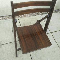 Lovely solid wood folding chair