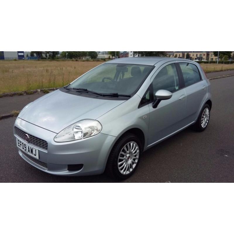 Fiat Grande Punto Dynamic 09 Plate, 1.4L Petrol **MOT June 2017**