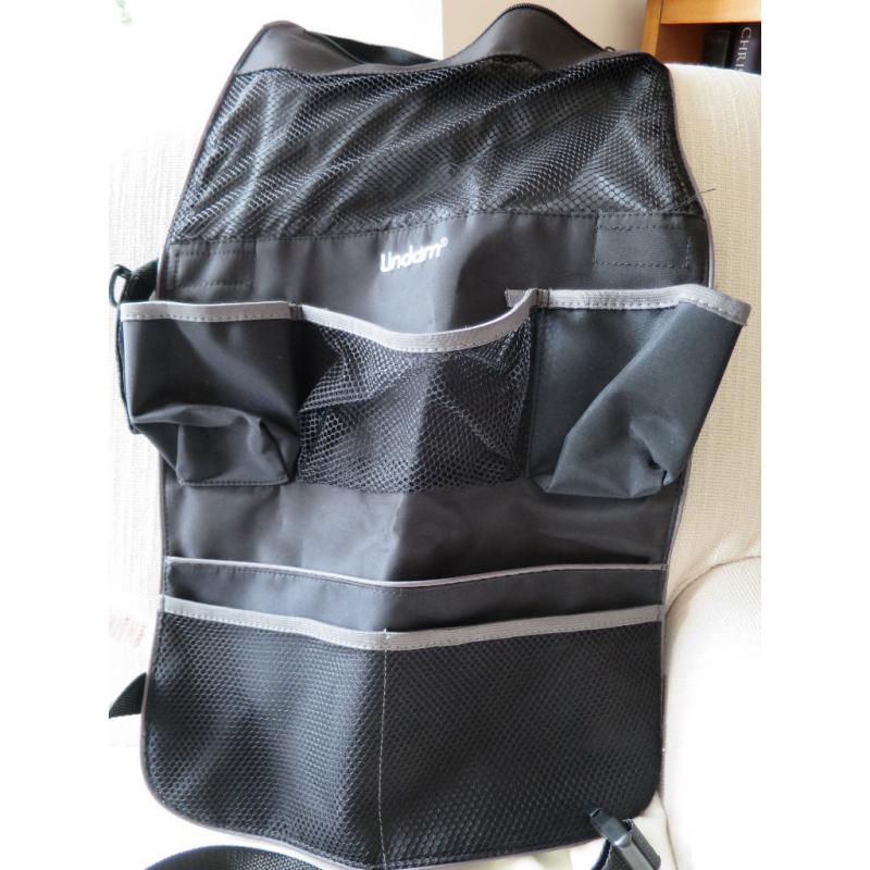 Black Lindam Car Seat Organiser