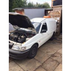 Escort van spare/repairs