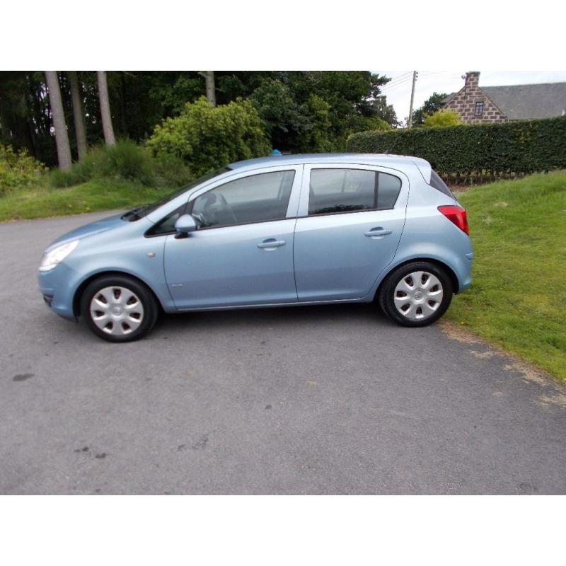 2009 09 VAUXHALL CORSA 1.4 CLUB 5 DOOR MOT SEPTEMBER 2017