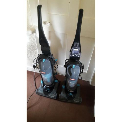 2 x vax hoovers spares or repair