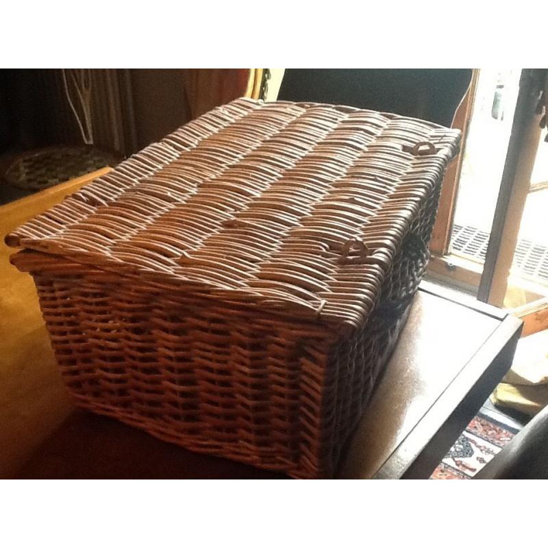 Woven large basket