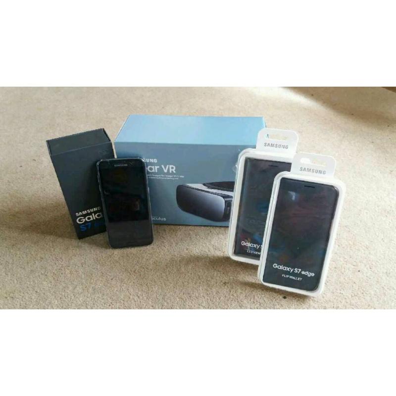 Samsung Galaxy S7 edge + accessories