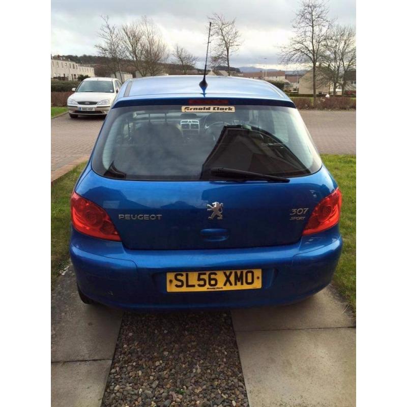 Peugeot 307 1.6 16v sport leather interior