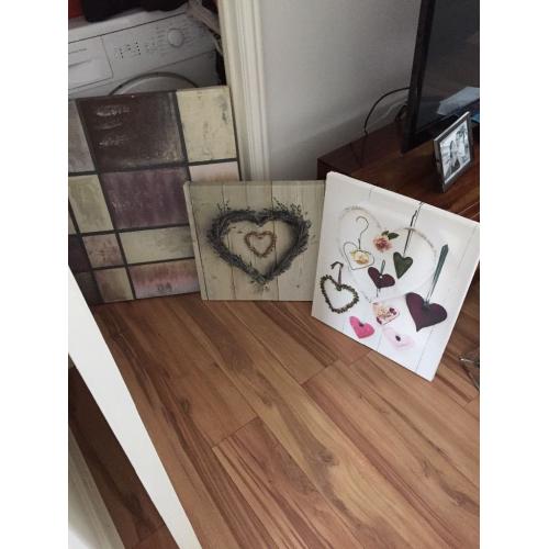 Canvas prints x3