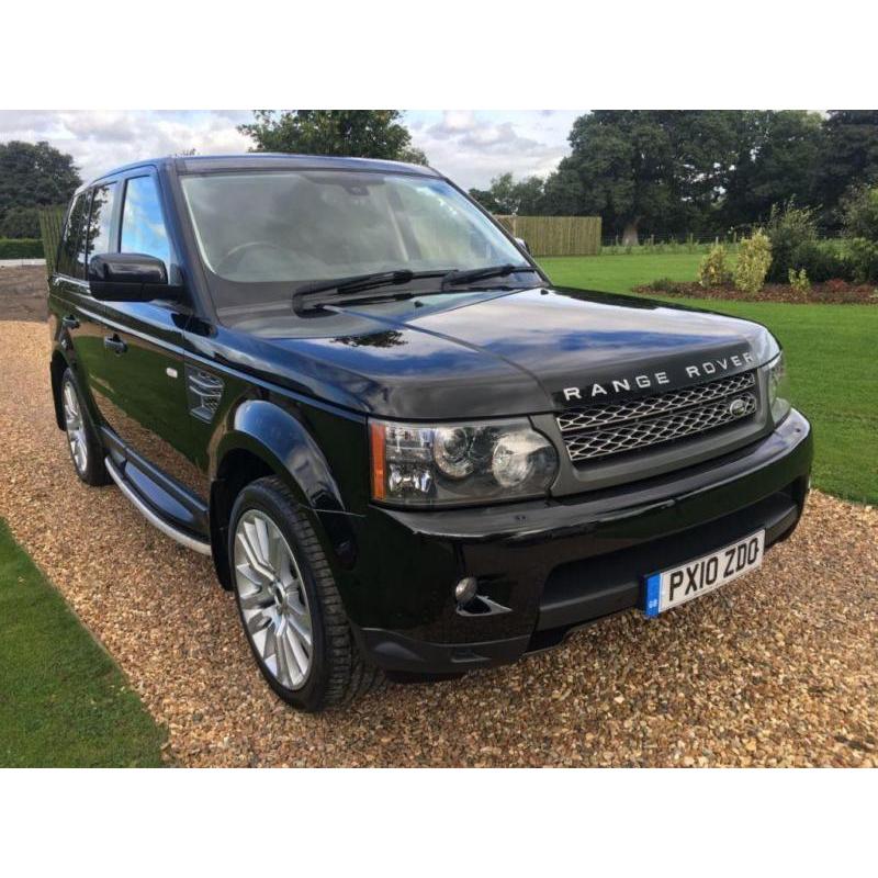 2010 10 LAND ROVER RANGE ROVER SPORT 3.6 TDV8 SPORT HSE 5D AUTO 269 BHP DIESEL