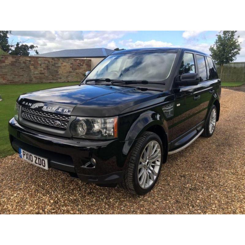 2010 10 LAND ROVER RANGE ROVER SPORT 3.6 TDV8 SPORT HSE 5D AUTO 269 BHP DIESEL