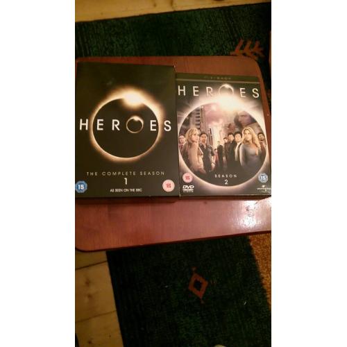 Heros DVD seasons 1 & 2 boxsets
