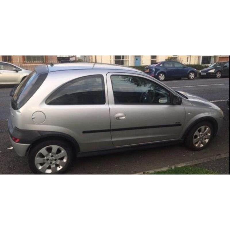 VAUXHALL CORSA SXI SILVER 2002 PETROL 84,000 MILES