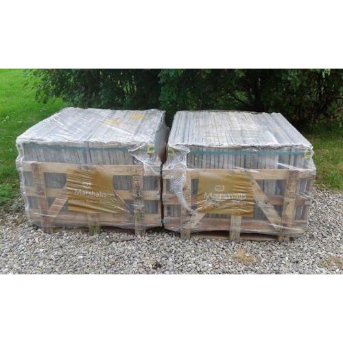 Indian sandstone paving slabs