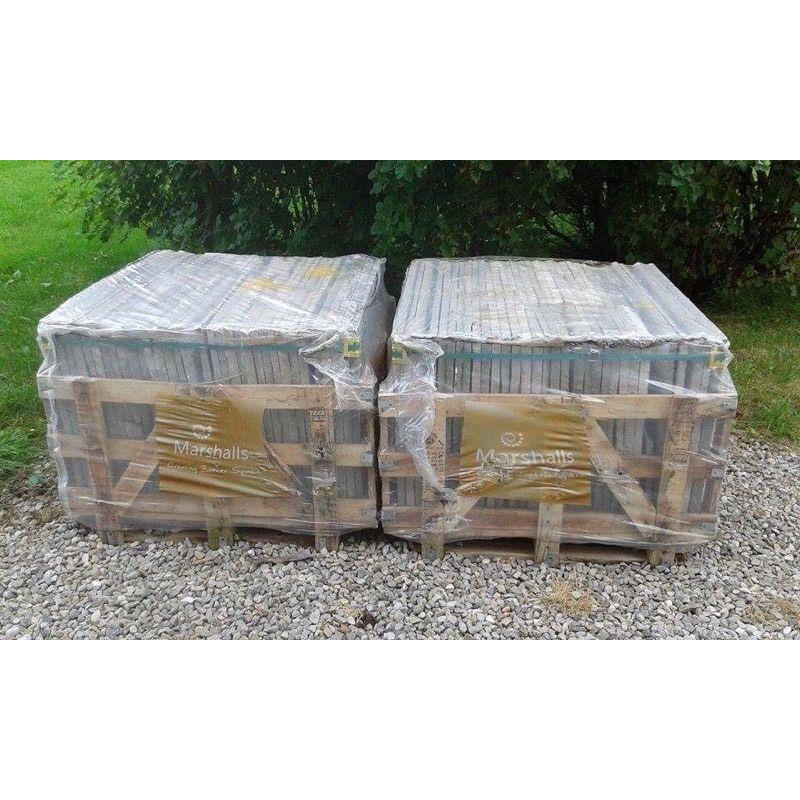 Indian sandstone paving slabs