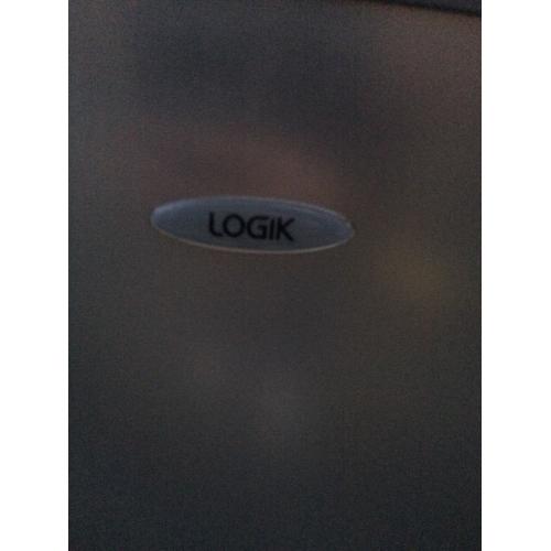 Silver under counter fridge