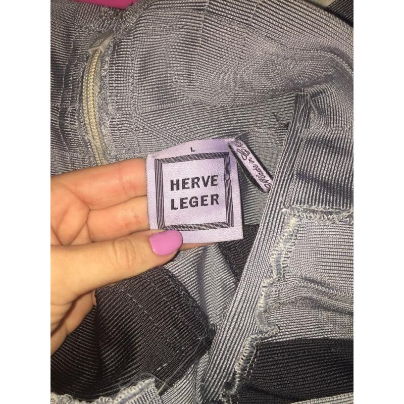 Herve Ledger grey dress